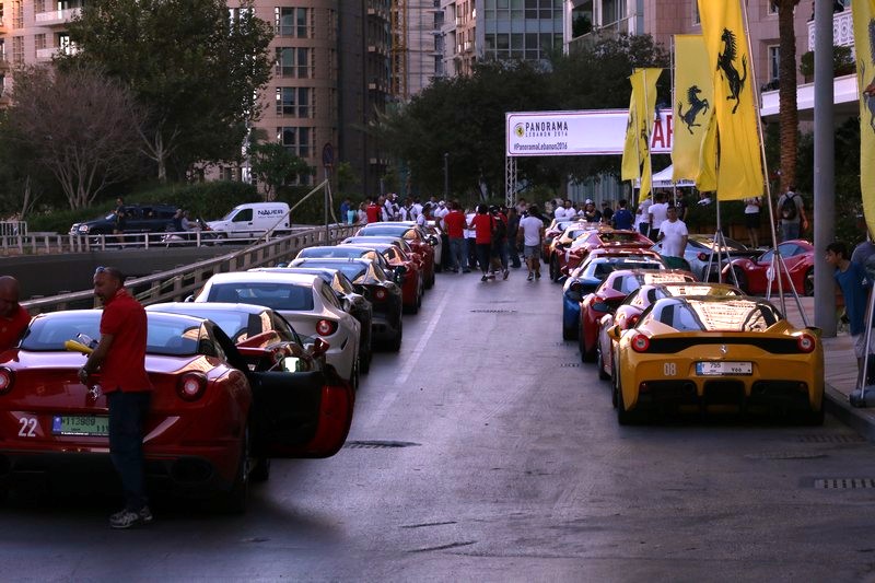 Ferrari Panorama Lebanon 2016 Ride